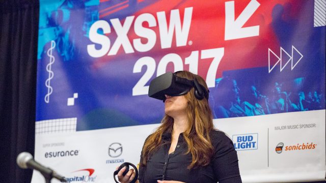VR/AR Session during SXSW 2017 - Photo by Akash Kataria