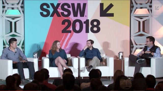 SXSW 2018 Blockchain and the Decentralization of Finance Featured Session - Startup & Tech Sectors Track