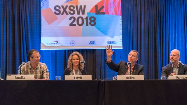 “Music Modernization Act: Changing the Licensing Landscape” CLE session at SXSW 2018 - Photo by Scott Paxton