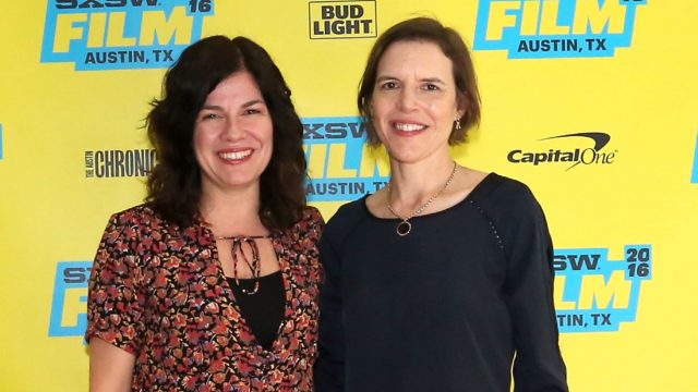 AUSTIN, TX - MARCH 14: Writer/directors Annie J. Howell (L) and Lisa Robinson attend the premiere of 