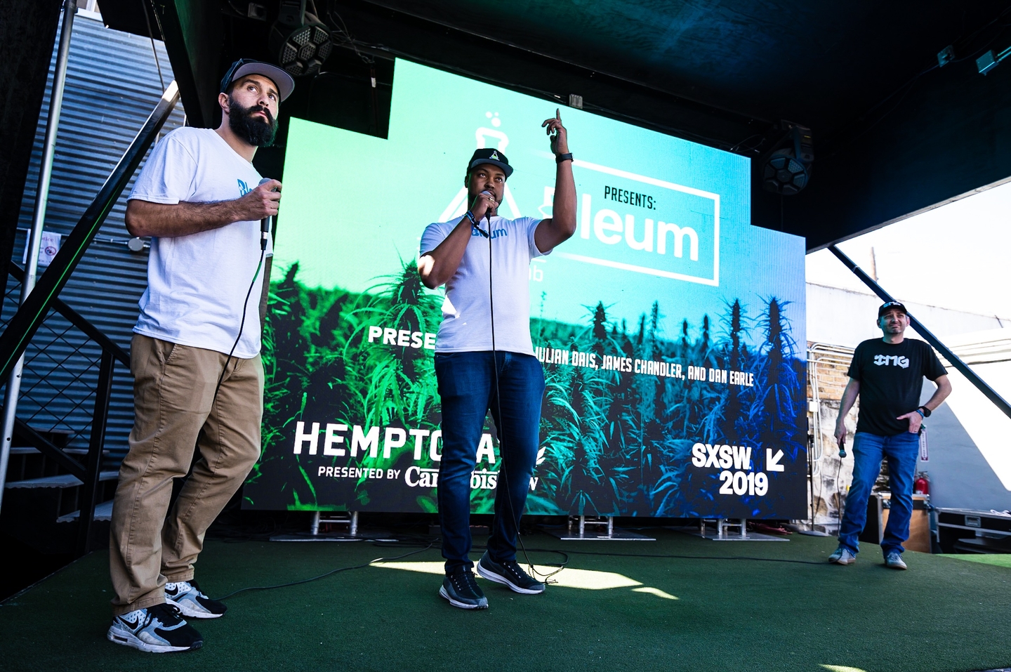 The Hemp Today activation featured panel discussions with professional athletes & leading industry experts, film screenings, live music, product launches, and more. Photo by Ann Alva Wieding