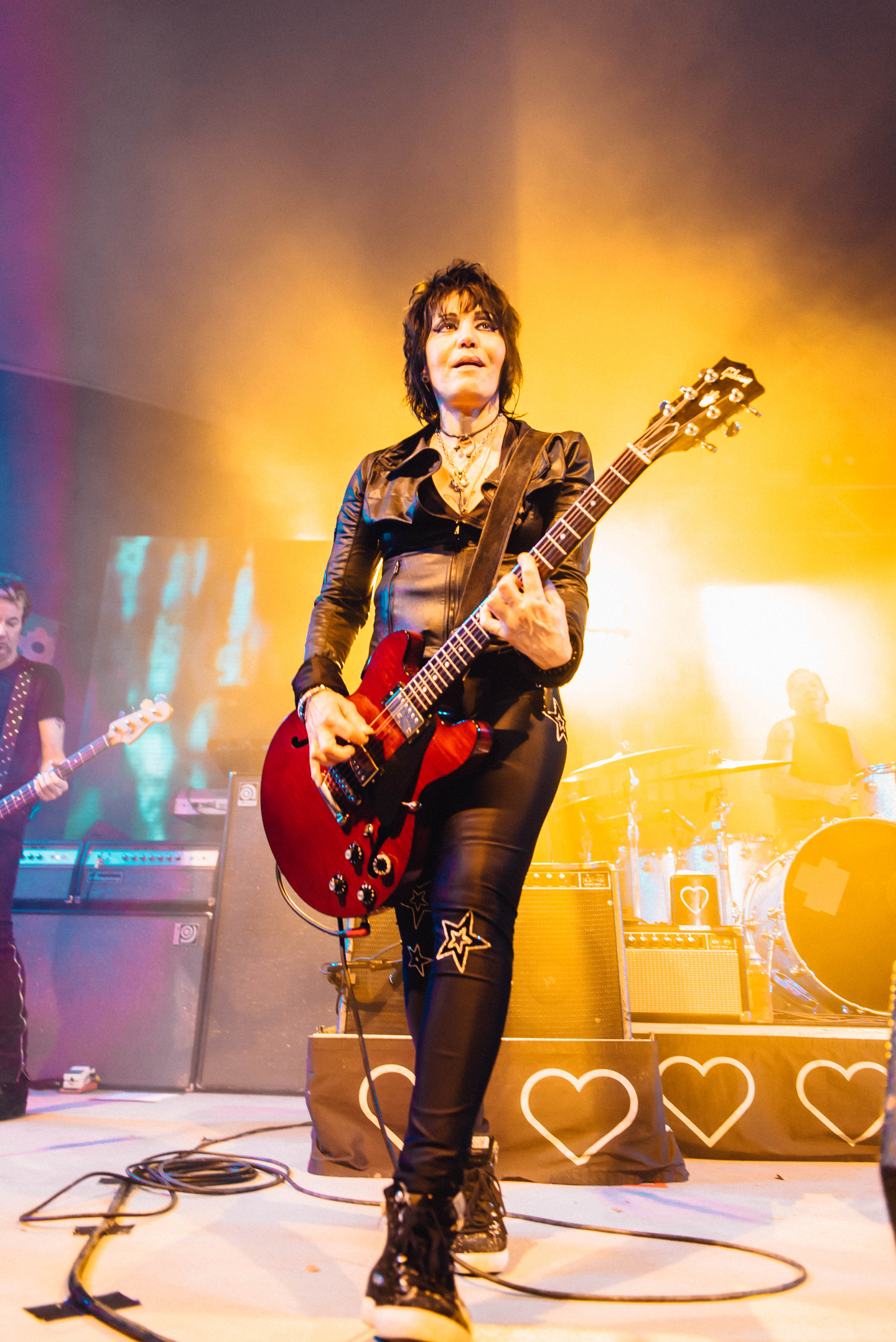 Joan Jett performs at the SXSW Interactive Bash presented by Media Temple at Stubb's.