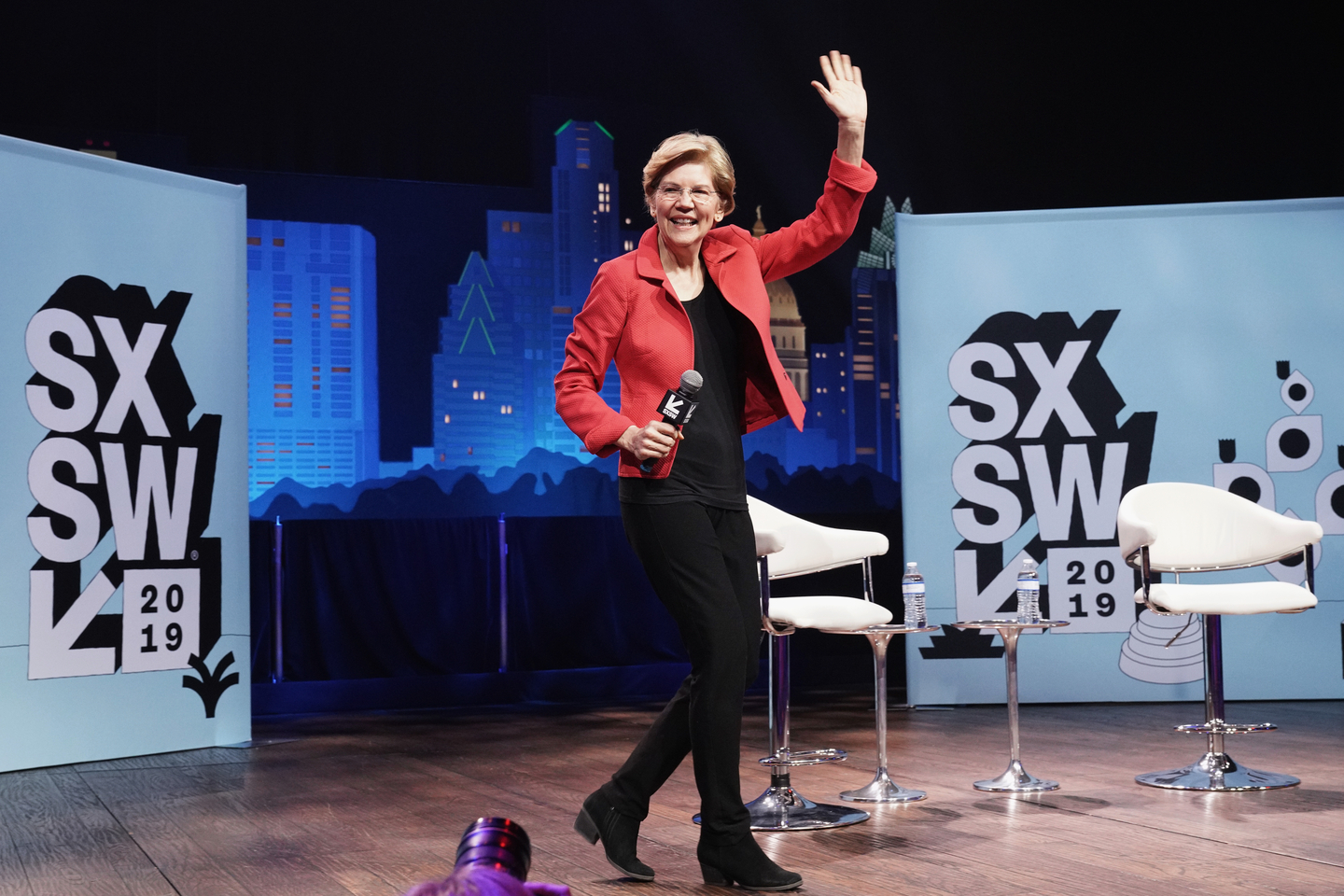 Senator Elizabeth Warren at the Conversations About America's Future series at Austin City Limits Live at the Moody Theater.