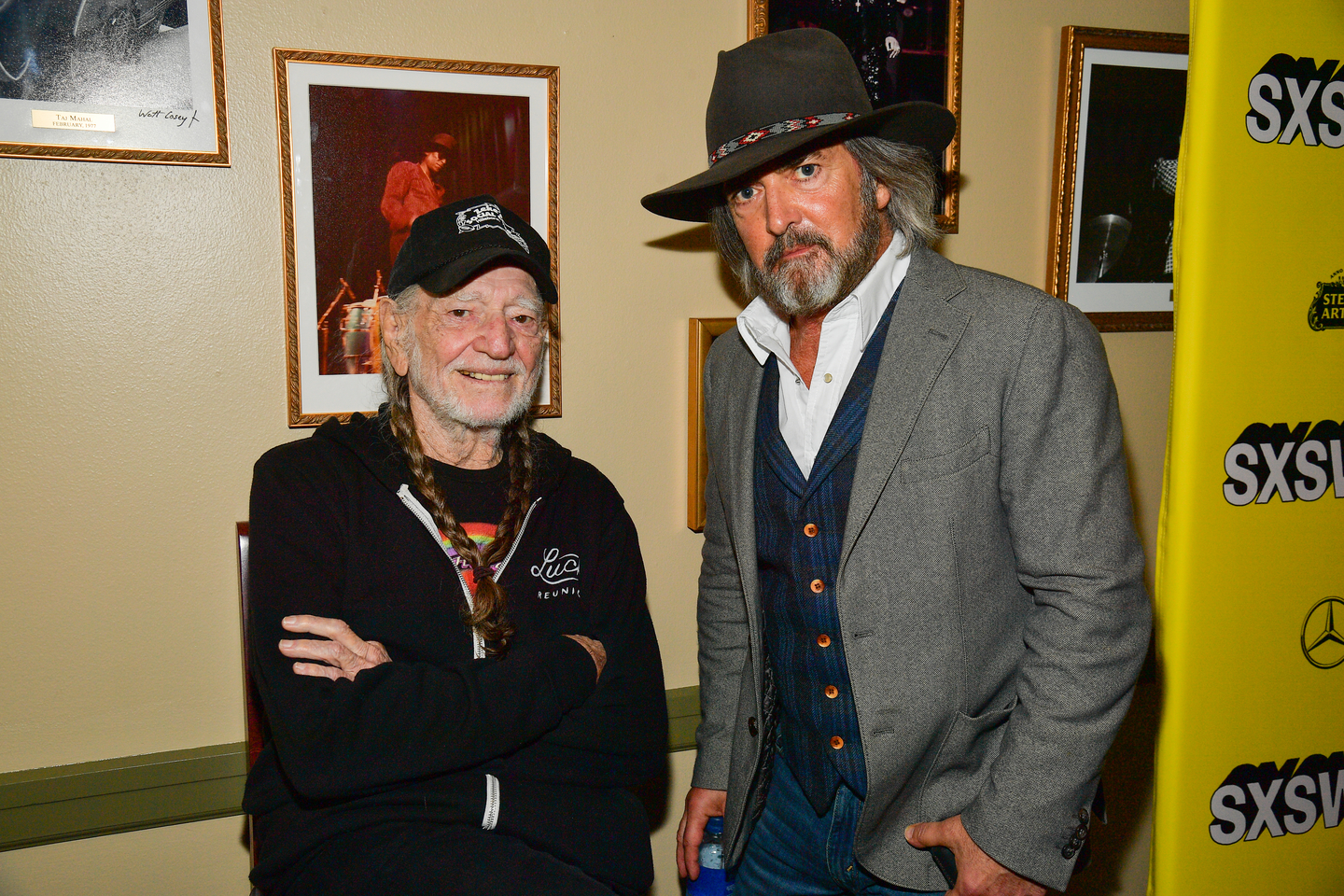 Willie Nelson and John Fusco attend 