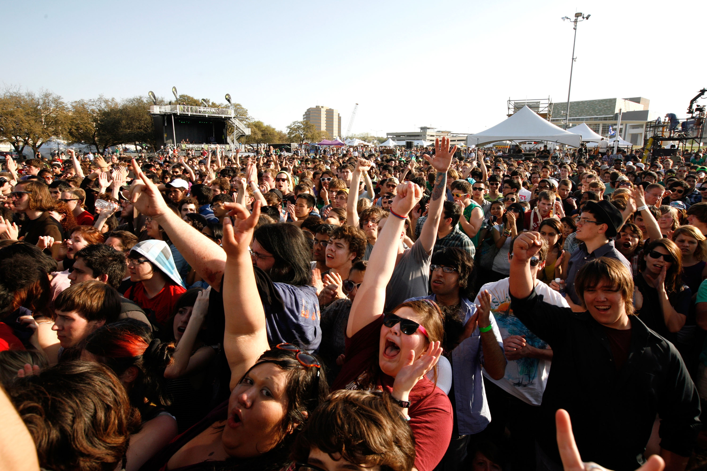 Outdoor Stage, 2011. Photo by Scott Melcer/Getty Images for SXSW