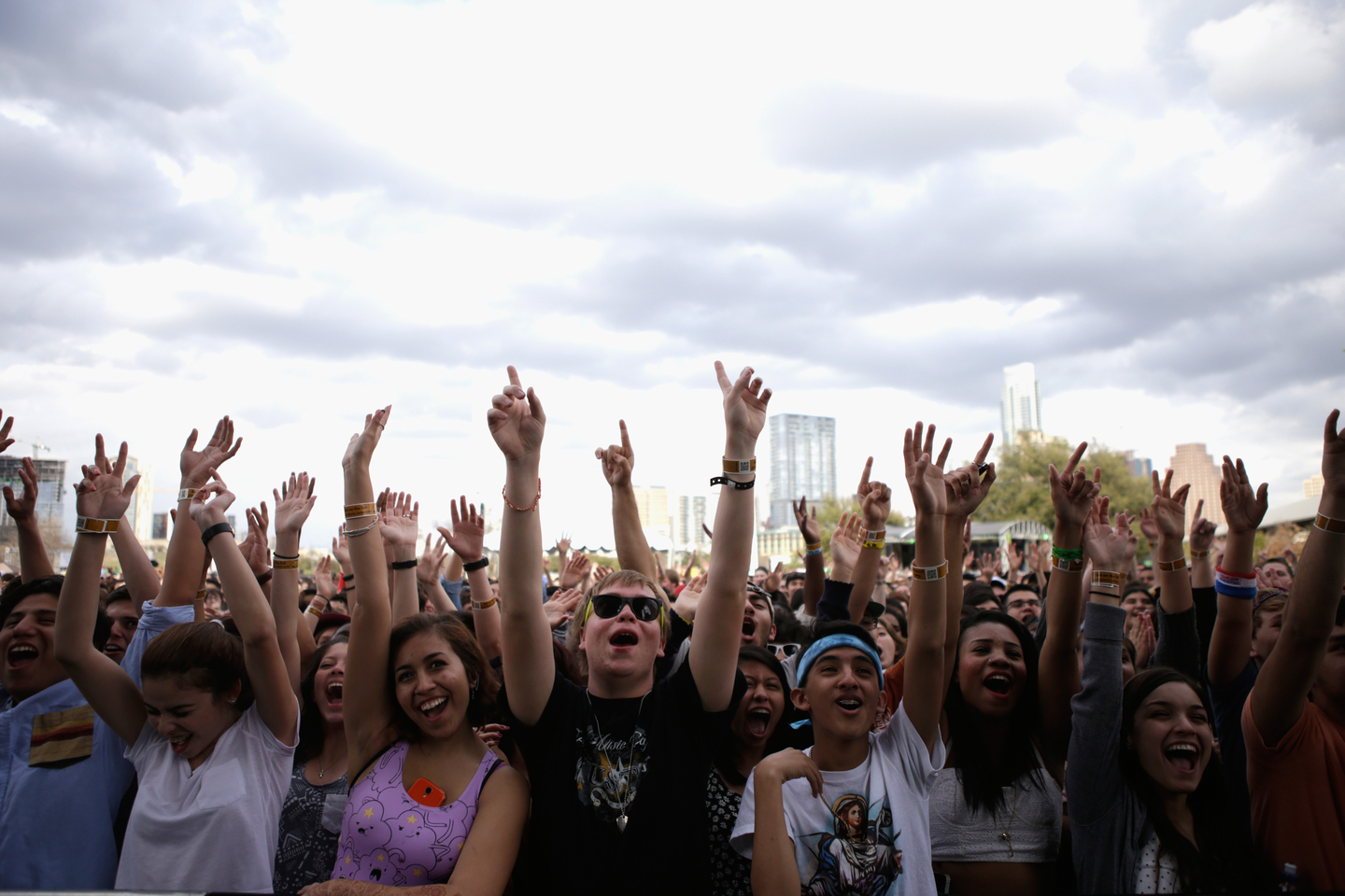 Outdoor Stage, 2014. Photo by Dustin Finkelstein/Getty Images for SXSW