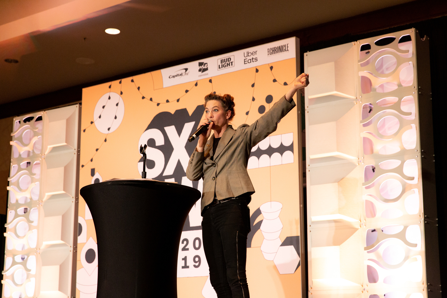 Amanda Palmer at her Featured Session – Photo by Lauren Simpson