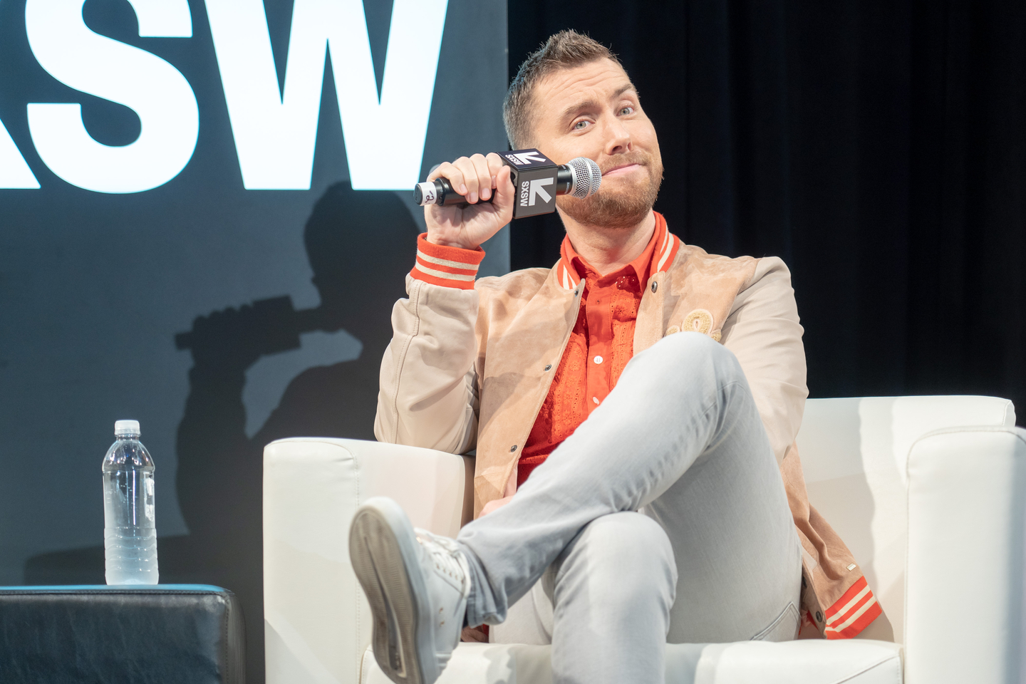 Lance Bass at his Featured Session – Photo by Stephen Olker