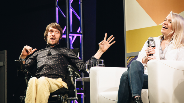Zach Anner during the Inside the Modern Day Writer’s Room Session - Photo by Kaylin Balderrama