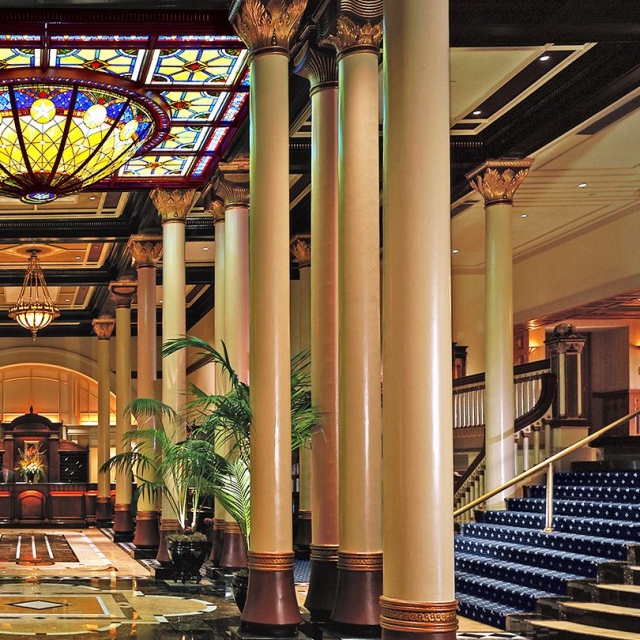 Driskill Hotel Lobby in Austin, Texas