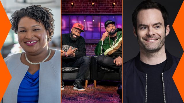 2021 SXSW Keynote Stacey Abrams and Featured Speakers Desus Nice and the Kid Mero, and Bill Hader