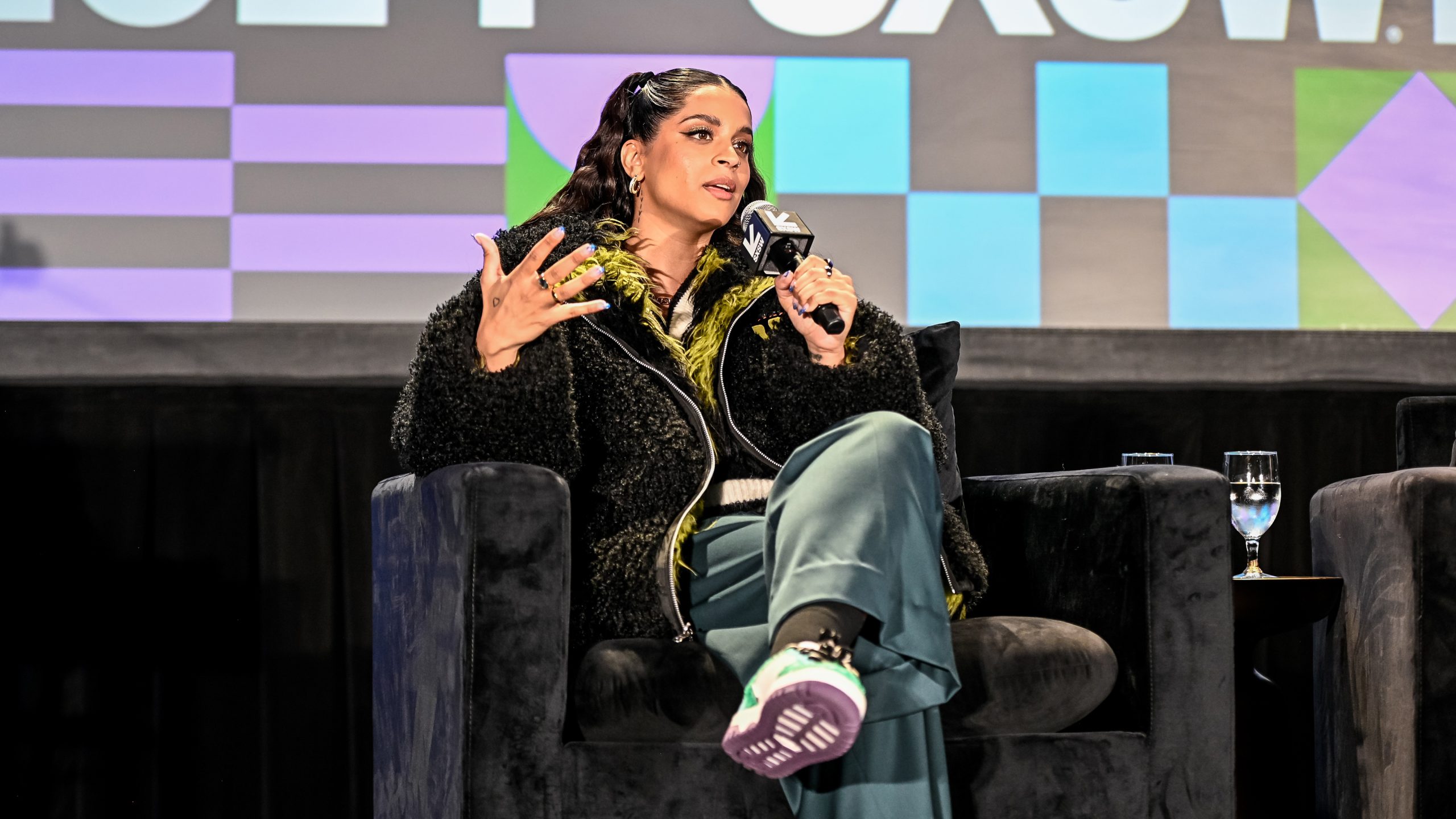 SXSW 2024 Featured Session: Good Humor: Lilly Singh on her Entertainment-First Approach to Changing Culture – Photo by Shannon Johnston