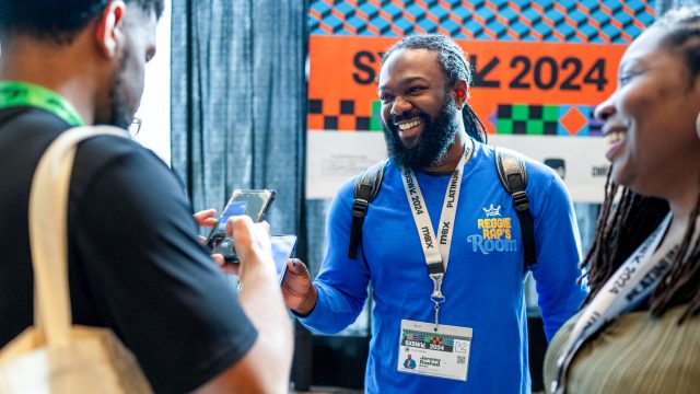 Networking at SXSW 2024 Black Creators Artist Meet Up - Photo by Tico Mendoza